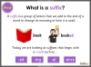 Adding Suffixes Beginning with Vowel Letters to Words Ending in -fer - Years 5 and 6 Teaching Resources (slide 4/30)